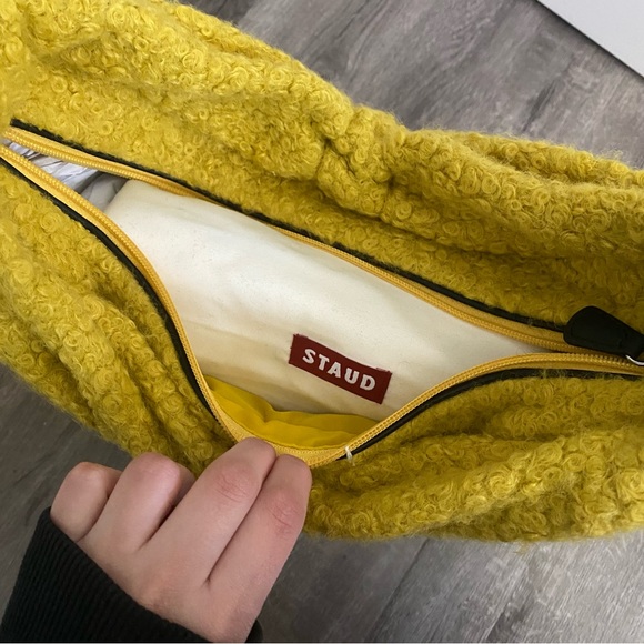 STAUD - Felix Faux Sherpa Tote - NWT - New With Tags - Picture 6 of 7